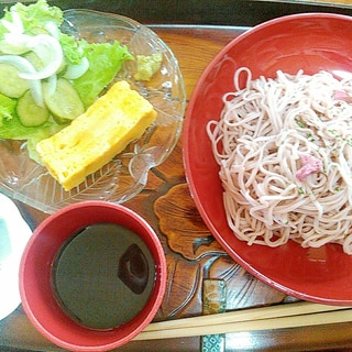 桜蕎麦ランチ